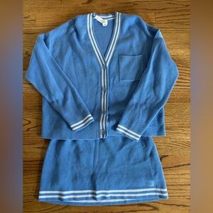 Alo women’s tennis club sweater knit set